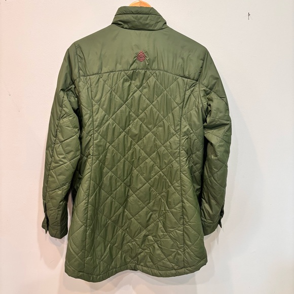 Stio Pertex Quantum Thermore Insulated Quilted Green Jacket Women’s Size Small - Picture 10 of 16